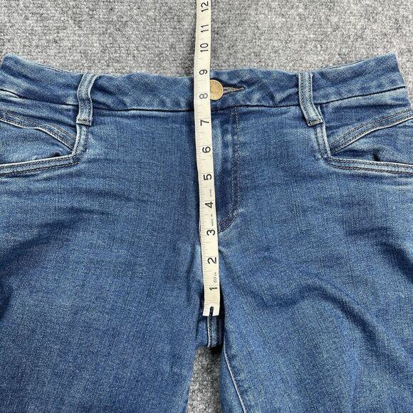 Kut From The Cloth Meg Mid Rise Fab Ab Wide Leg Jeans Womens Size 4 Stretch - Picture 7 of 8